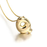 Load image into Gallery viewer, Puffy Letter Necklace
