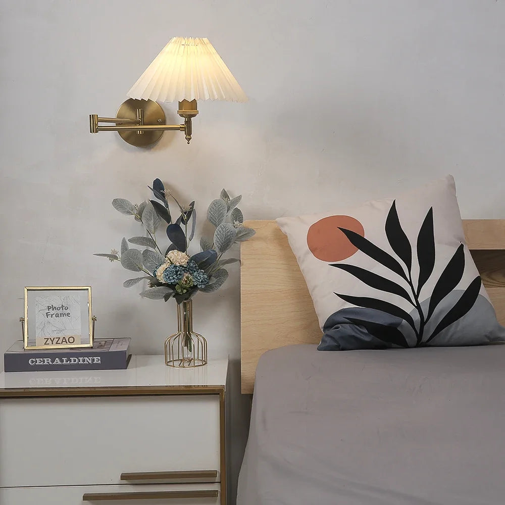 European Classic Adjustable Position Wall Lamp Light Fixture