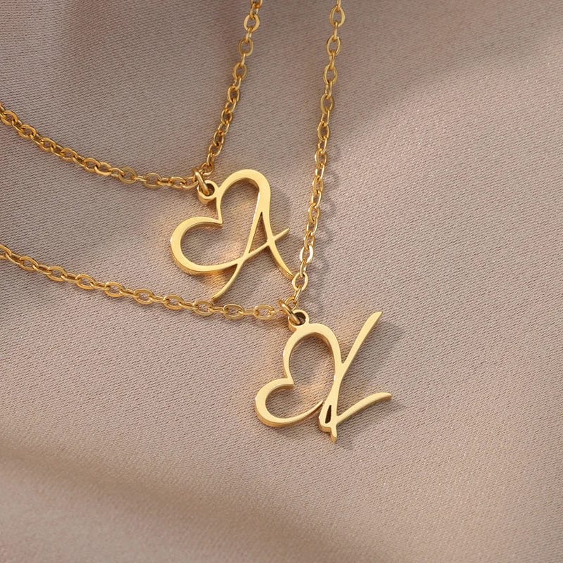 Clea Letter Necklace