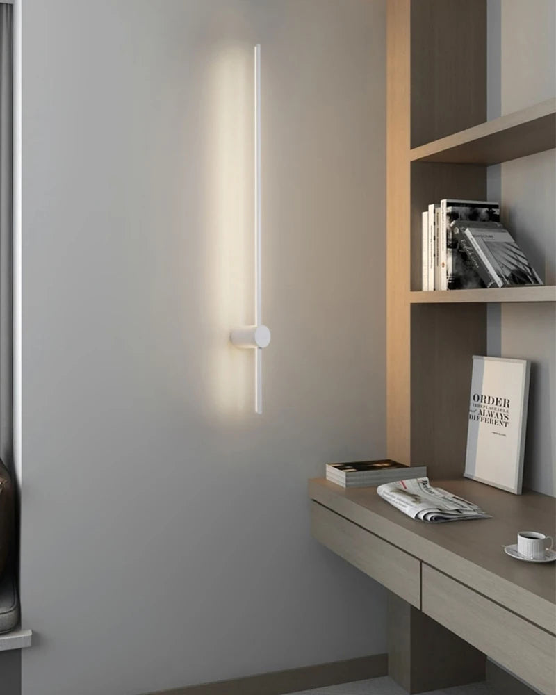 360° Rotatable Touch Dimmable LED Wall Sconce for Bedside &amp; Living Spaces