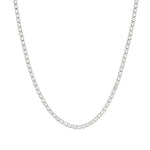 Load image into Gallery viewer, 2mm Dainty Tennis Chain Bracelet and Necklace
