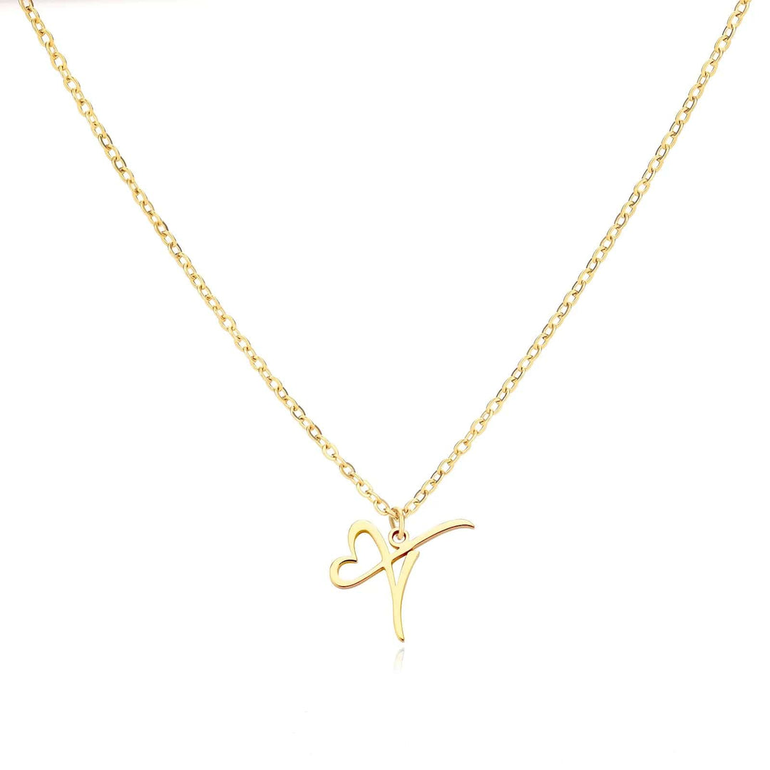 Clea Letter Necklace