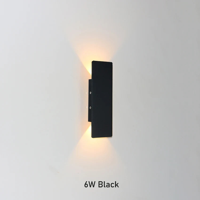 Sleek Dual-Beam Wall Lamp