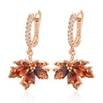Load image into Gallery viewer, Dainty Autumn Maple Leaf Earrings
