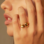 Load image into Gallery viewer, Elegant Adjustable Love Heart Ring
