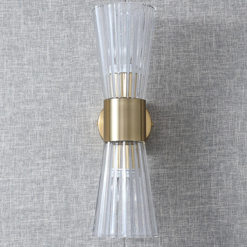 Modern Brass Wall Sconce Light Fixture