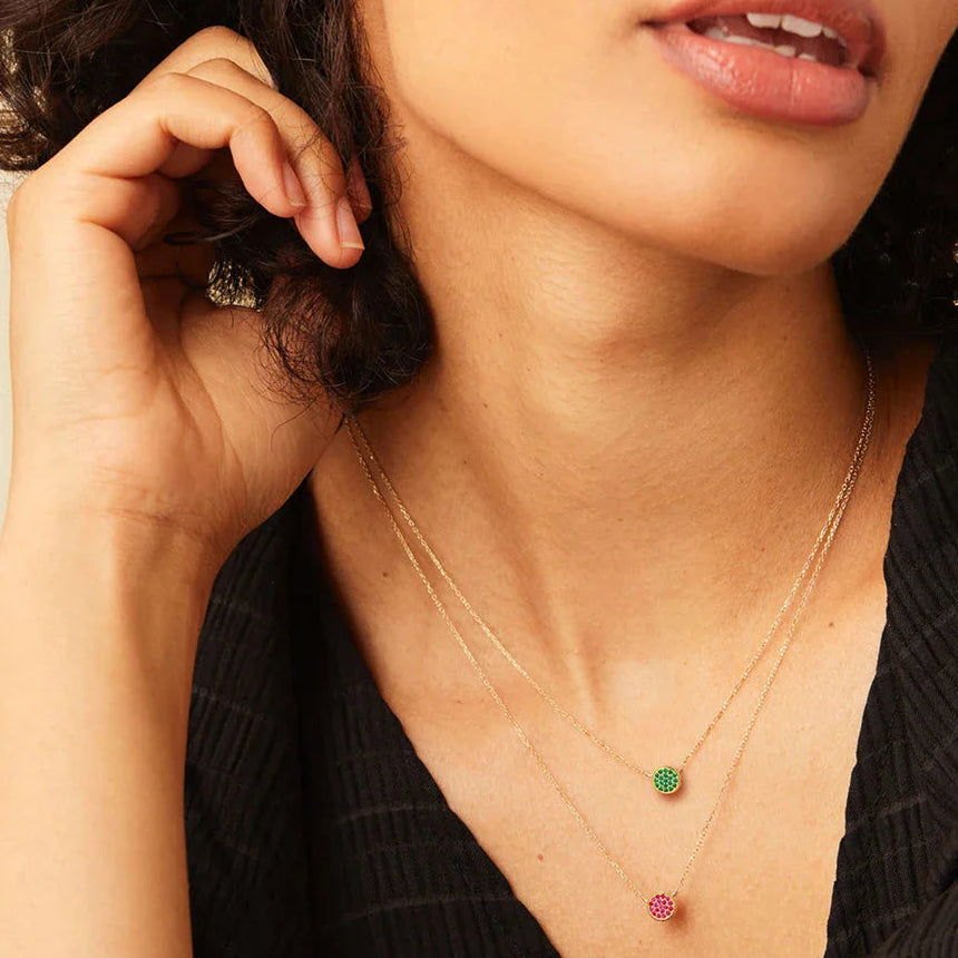 Dainty Étoile Birthstone Necklace