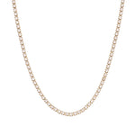 Load image into Gallery viewer, 2mm Dainty Tennis Chain Bracelet and Necklace
