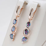 Load image into Gallery viewer, Sparkling Dangle Diamonds Earrings
