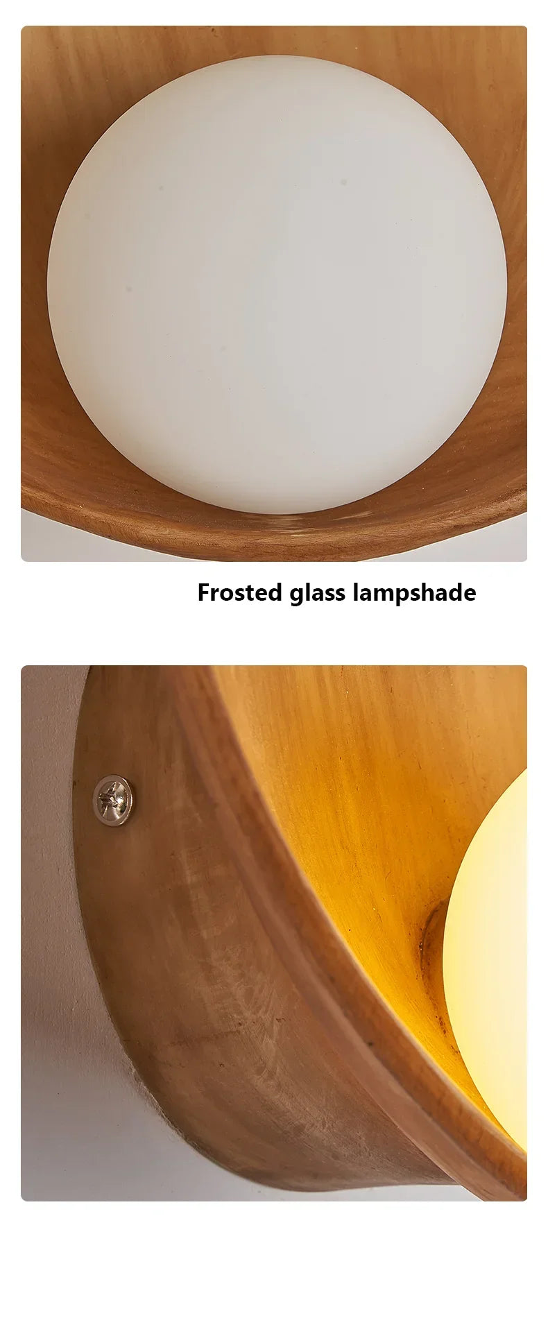 Japanese Style Shell Wall Lamp Light Fixture