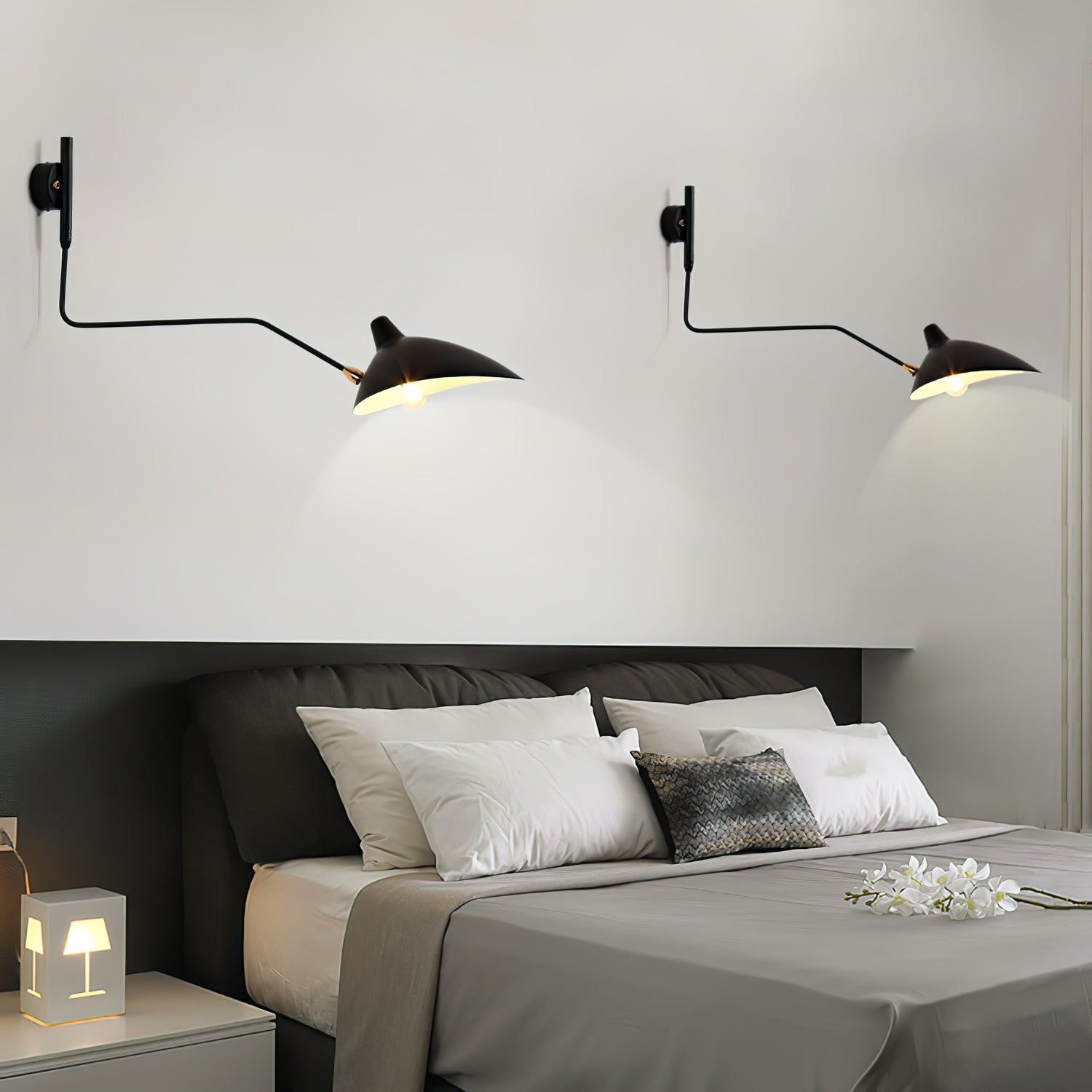 Articulated Arm Contemporary Design Wall Sconce