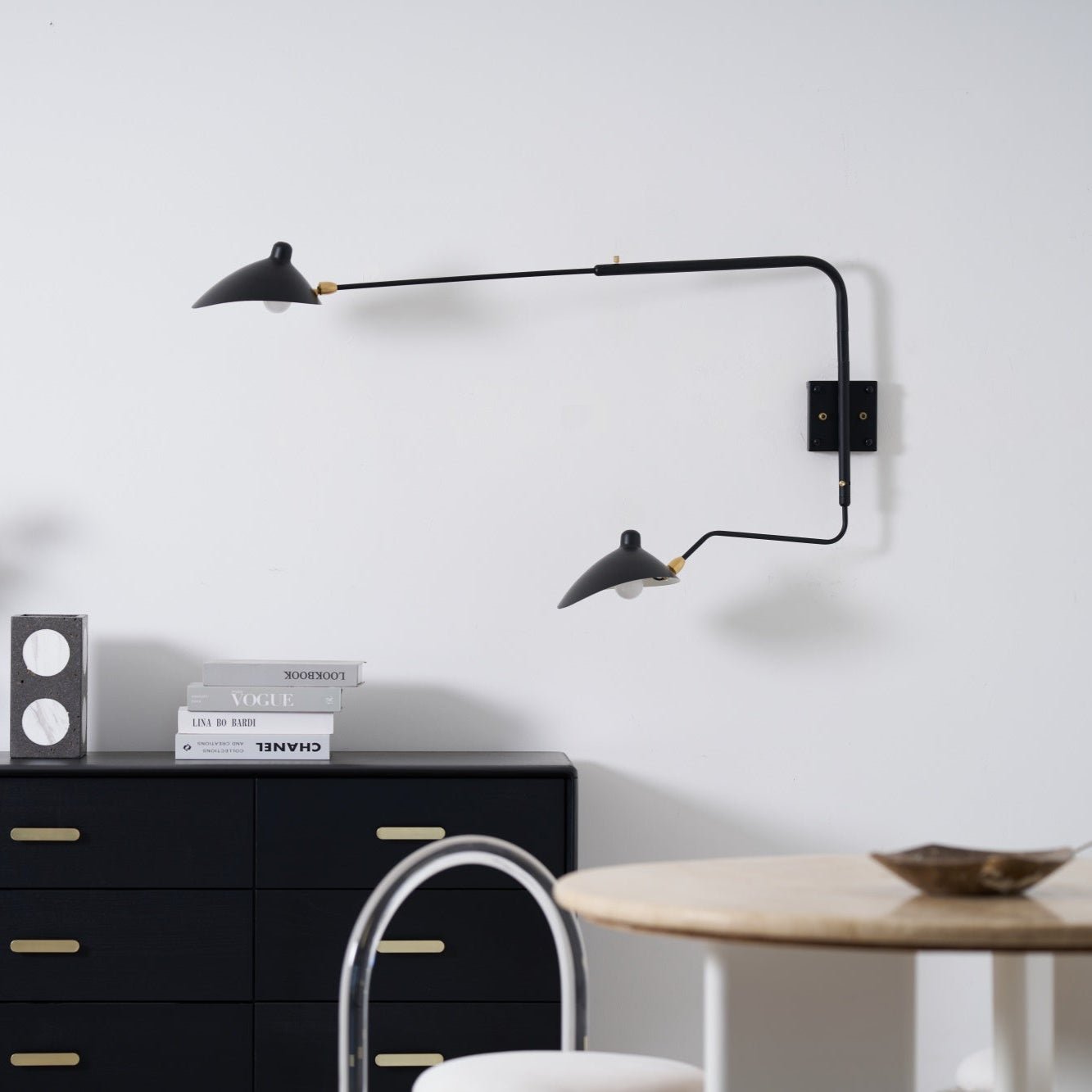 Articulated Arm Contemporary Design Wall Sconce