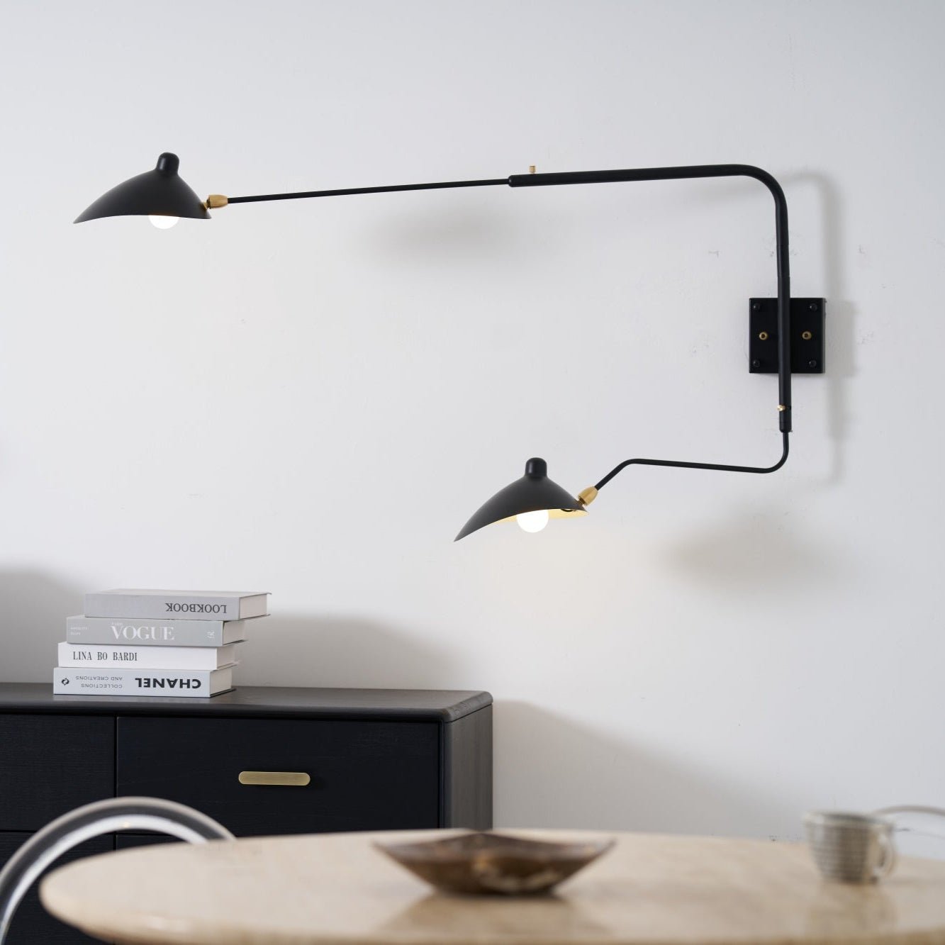 Articulated Arm Contemporary Design Wall Sconce