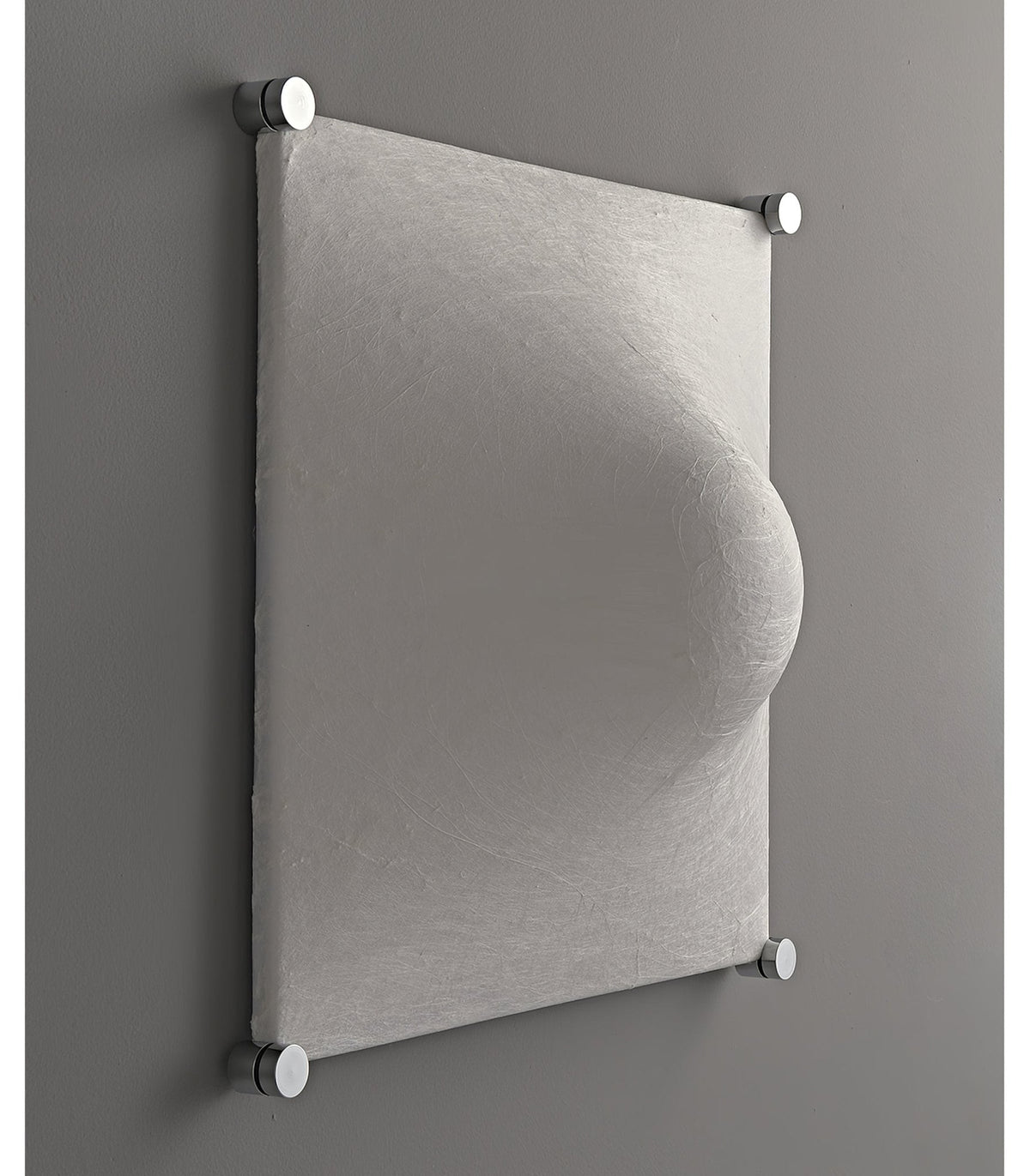 Textured Silk Shade Contemporary Wall Light