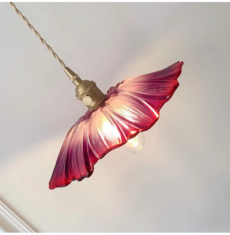 Colorful Glass Pendant Light Fixture