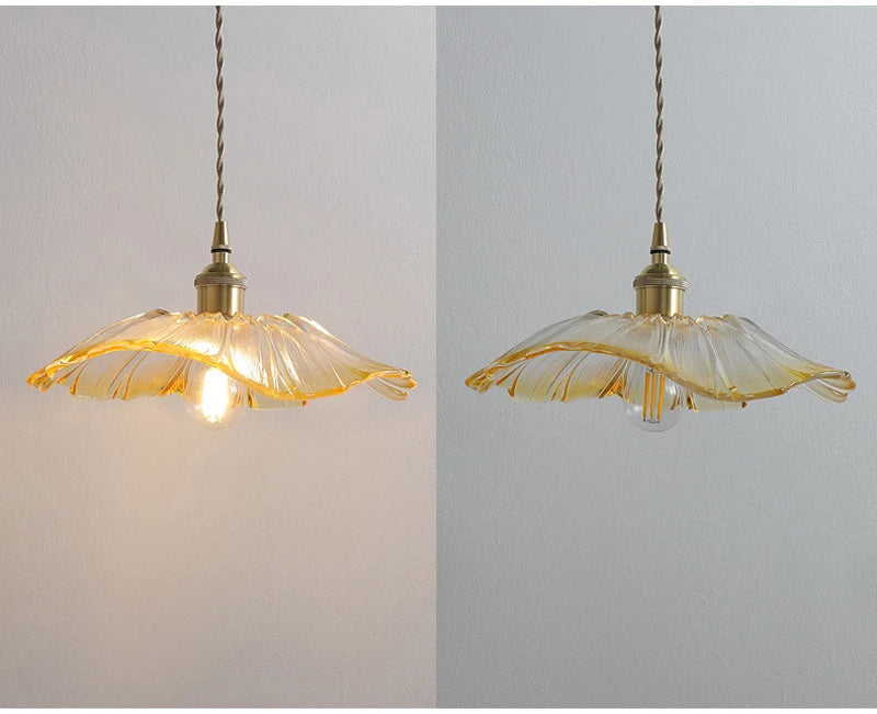 Colorful Glass Pendant Light Fixture