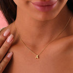 Load image into Gallery viewer, Dainty Minimal Letter Initial Necklace
