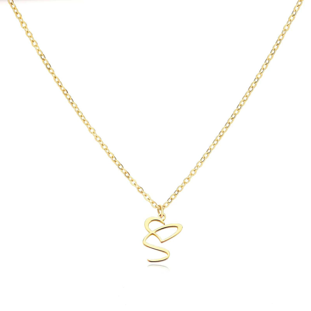 Clea Letter Necklace