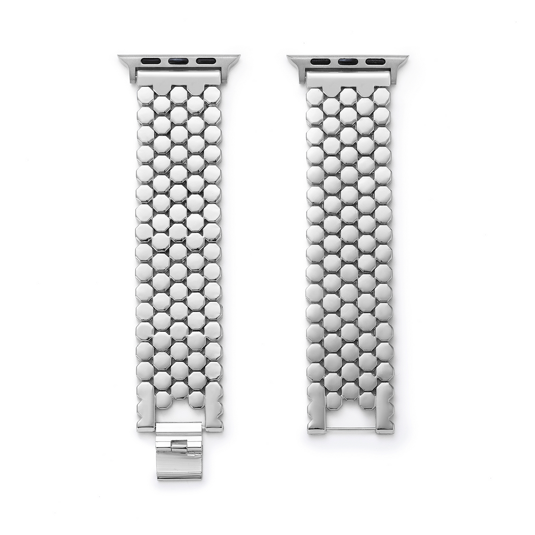 Elegant Metal Apple Watch Bands for Women