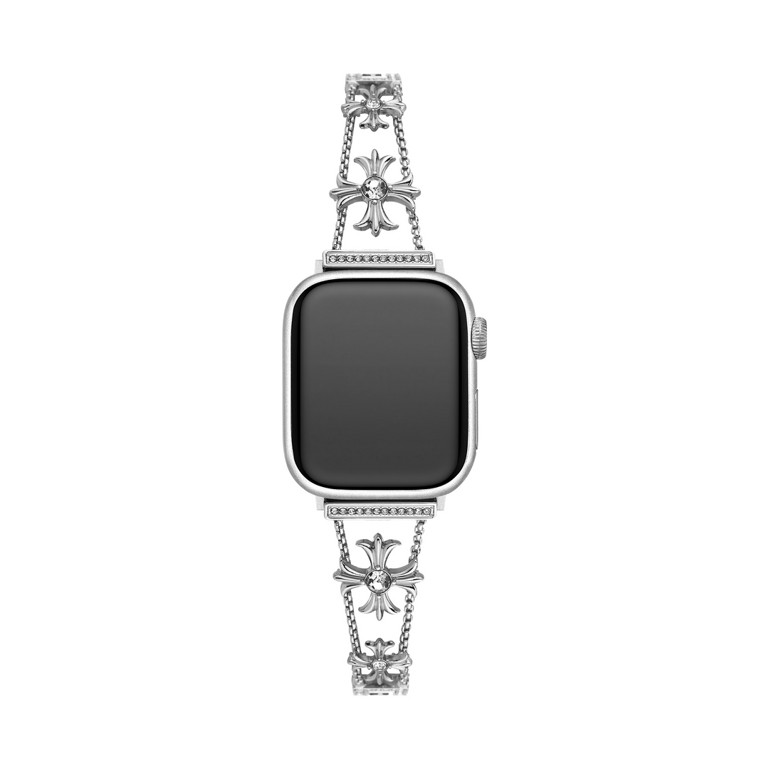 Sleek Rhinestone Apple Watch Bands for Women