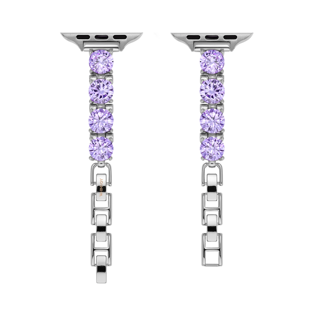 Modern Copper Zircon Apple Watch Bands for Women