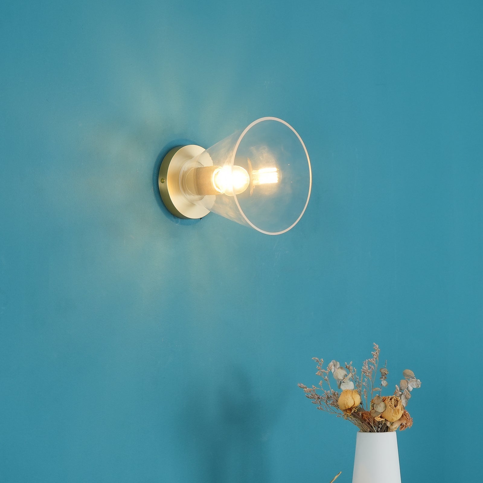 Minimalist Flush Mount Contemporary Wall Light