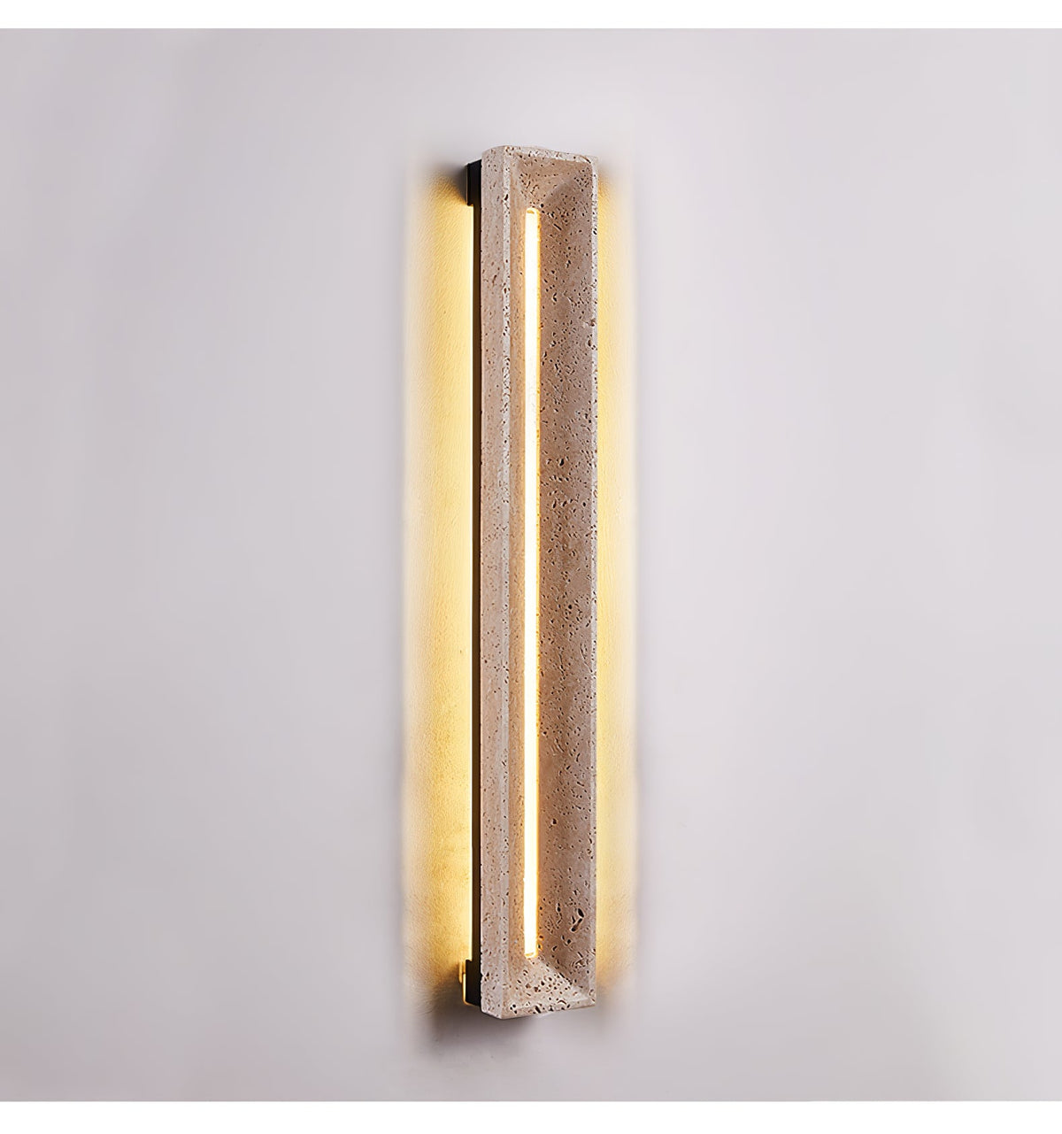 Travertine Beam Nordic Inspired Wall Light