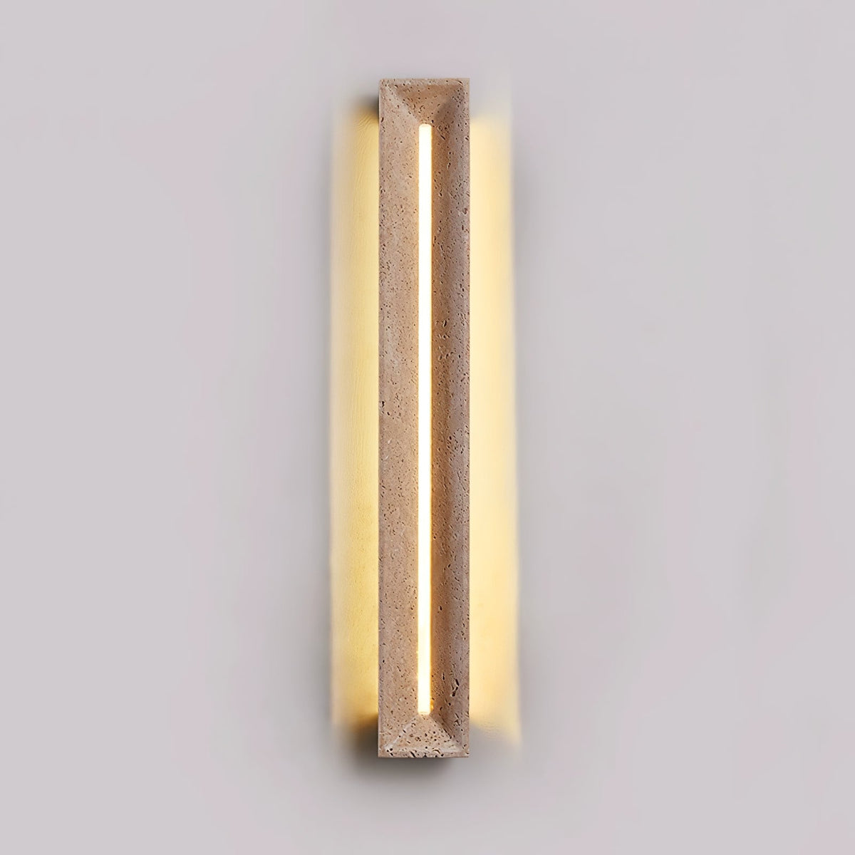 Travertine Beam Nordic Inspired Wall Light