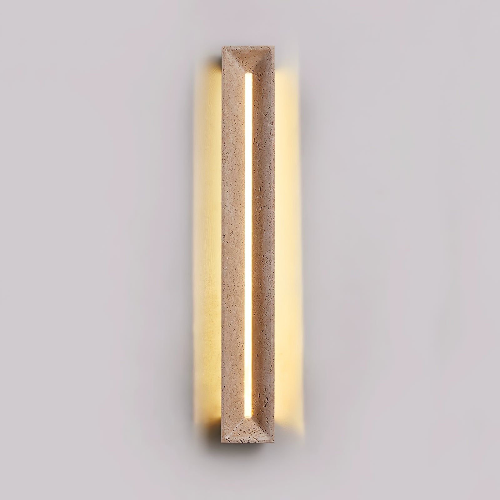 Travertine Beam Nordic Inspired Wall Light