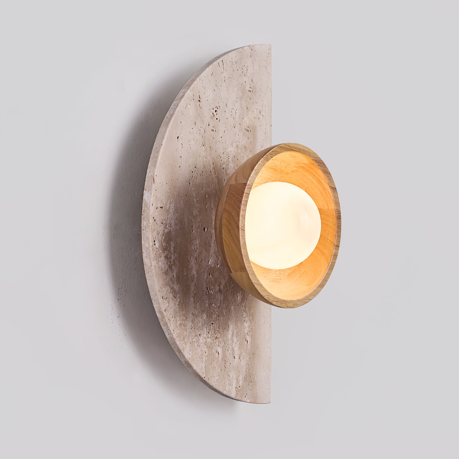 Travertine Nordic Inspired Ambient Wall Light