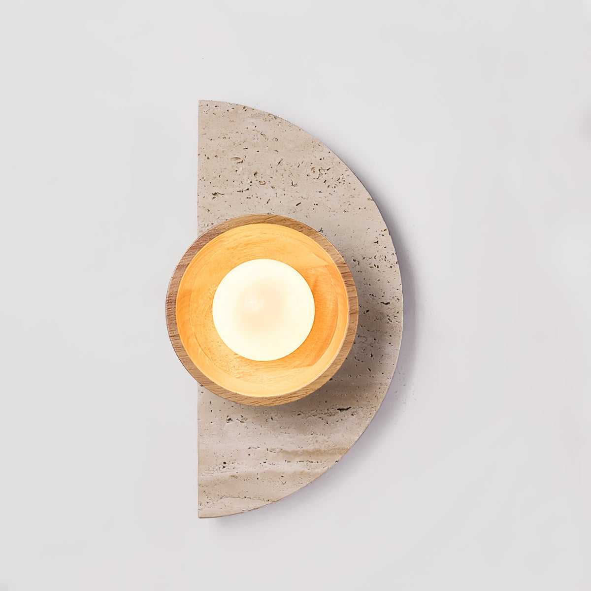 Travertine Nordic Inspired Ambient Wall Light