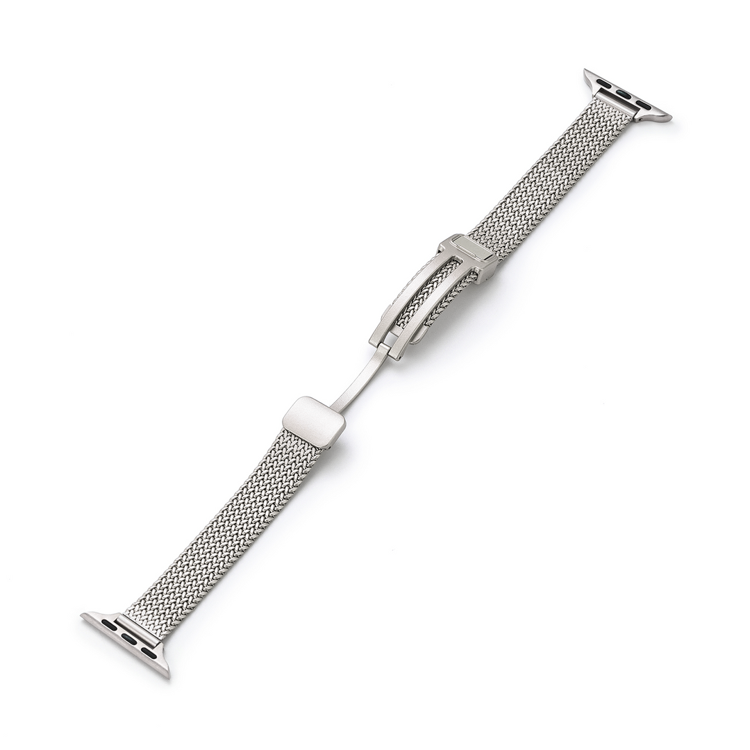 Chic Metal Minimalist Apple Watch Bands for Women