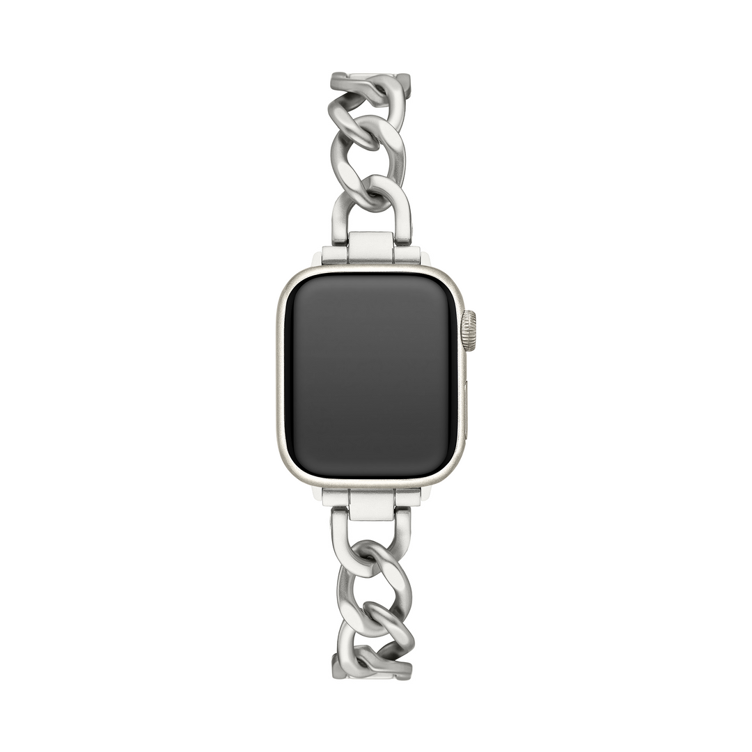 Bold Metal Twist Chain Apple Watch Bands for Women