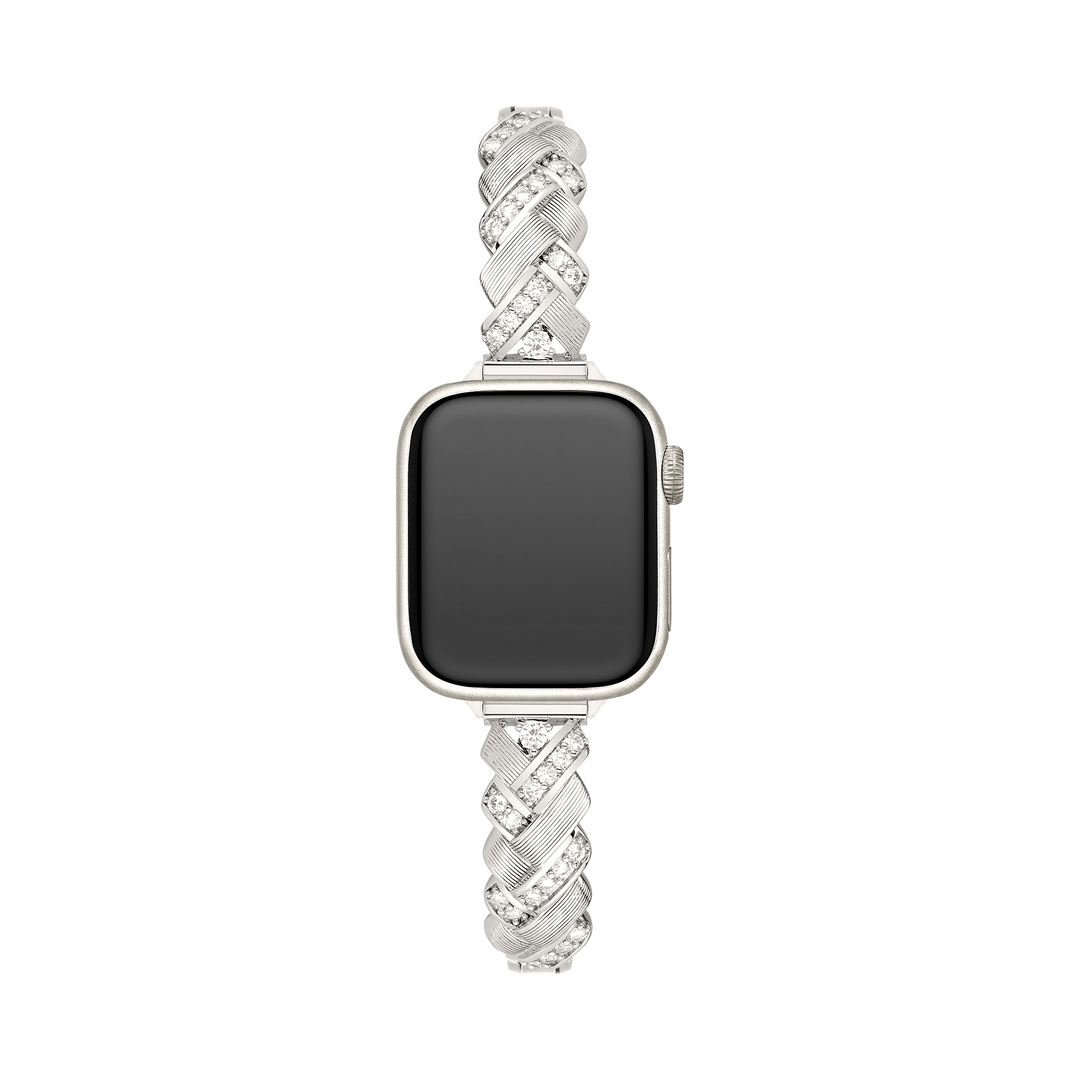 Classic Metal Braided Apple Watch Bands for Women