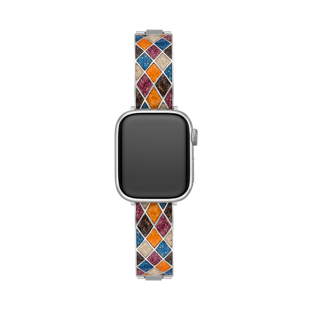 Dazzling Lattice Apple Watch Bands for Women