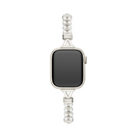 Load image into Gallery viewer, Luxury Metal Pearly Apple Watch Bands for Women
