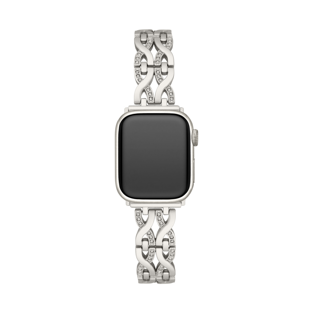 Sleek Metal Twist Apple Watch Bands for Women