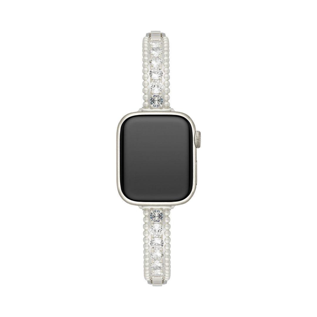 Dazzling Copper Zircon Apple Watch Bands for Women