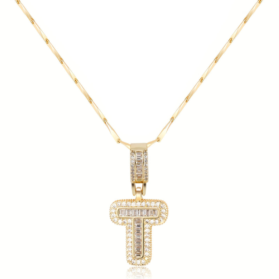 Bold Initial Necklace