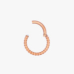 Load image into Gallery viewer, Leila Twisted Rope Hoop Earrings 8mm
