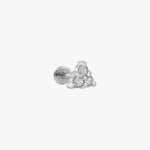 Load image into Gallery viewer, Samira Pyramid Micro Stud Earrings
