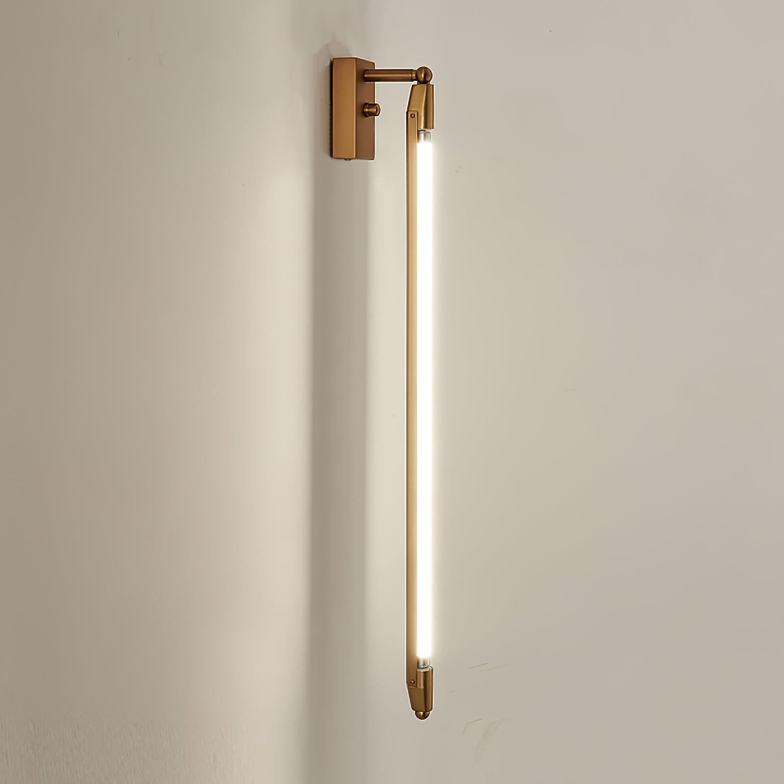 T Shaped Tube Contemporary Adjustable Wall Light