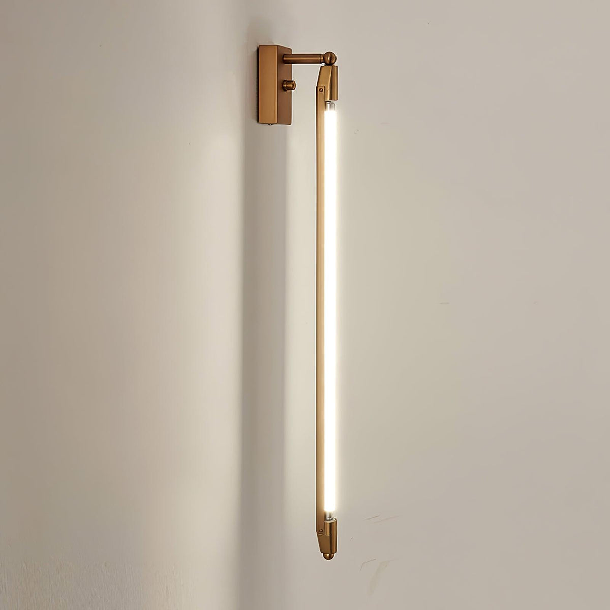 T Shaped Tube Contemporary Adjustable Wall Light