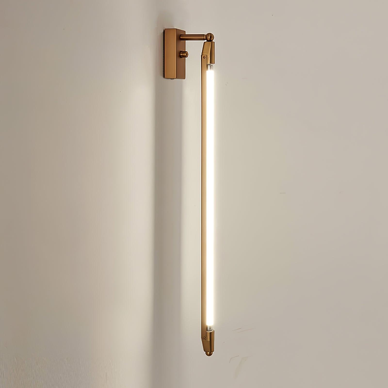 T Shaped Tube Contemporary Adjustable Wall Light