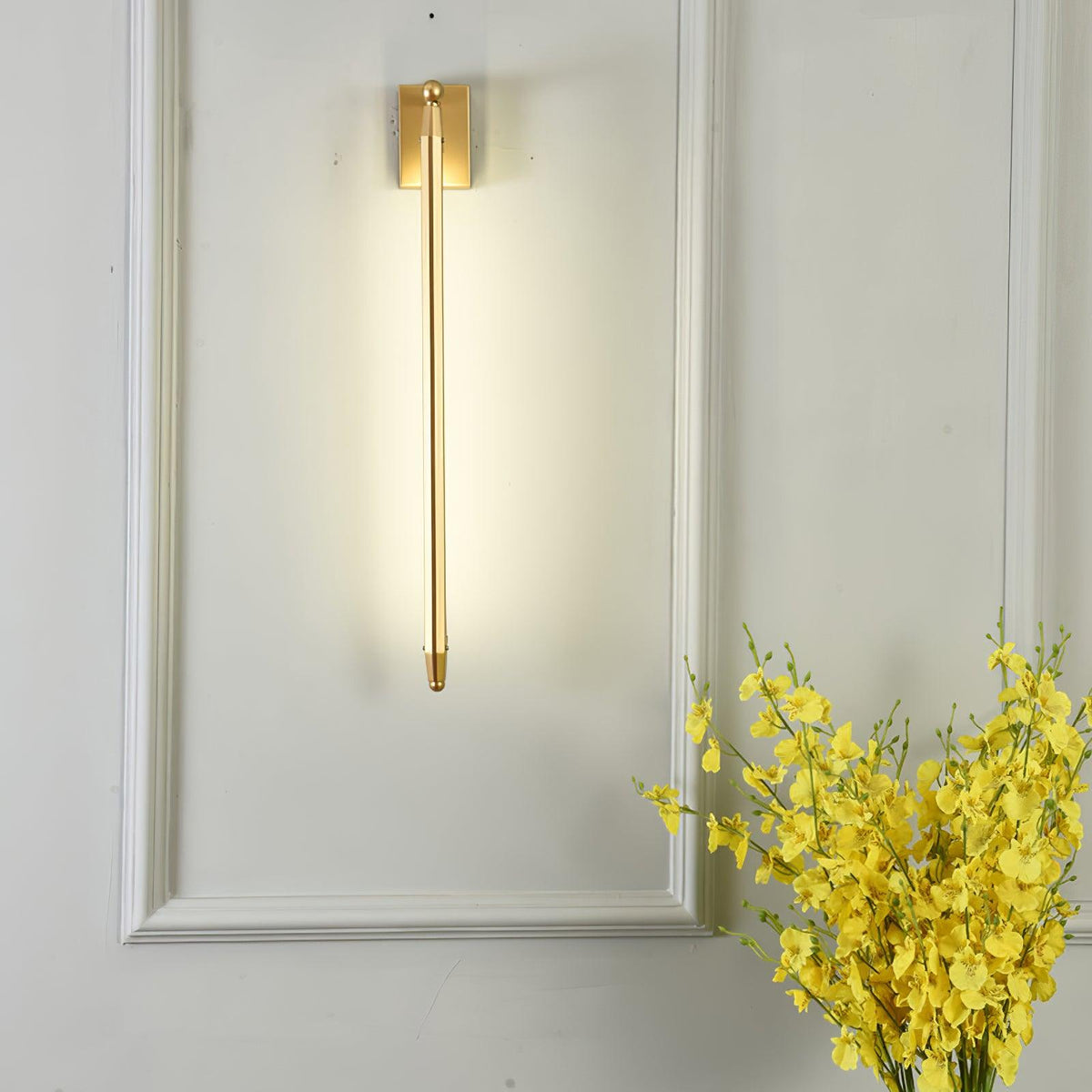 T Shaped Tube Contemporary Adjustable Wall Light
