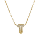 Load image into Gallery viewer, Dazzling Diamond Initial Necklace
