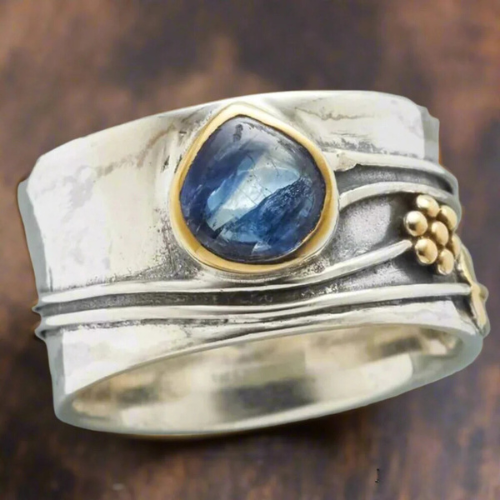 Elegant Gemstone Bohemian Ring
