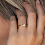 Load image into Gallery viewer, Diamond Butterfly Dainty Butterfly Ring
