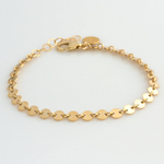 Load image into Gallery viewer, Tube Chain Disc Bracelet Layered Bracelet Set

