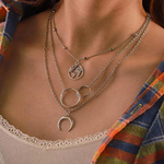 Load image into Gallery viewer, Earth Necklace Boho Layered Set
